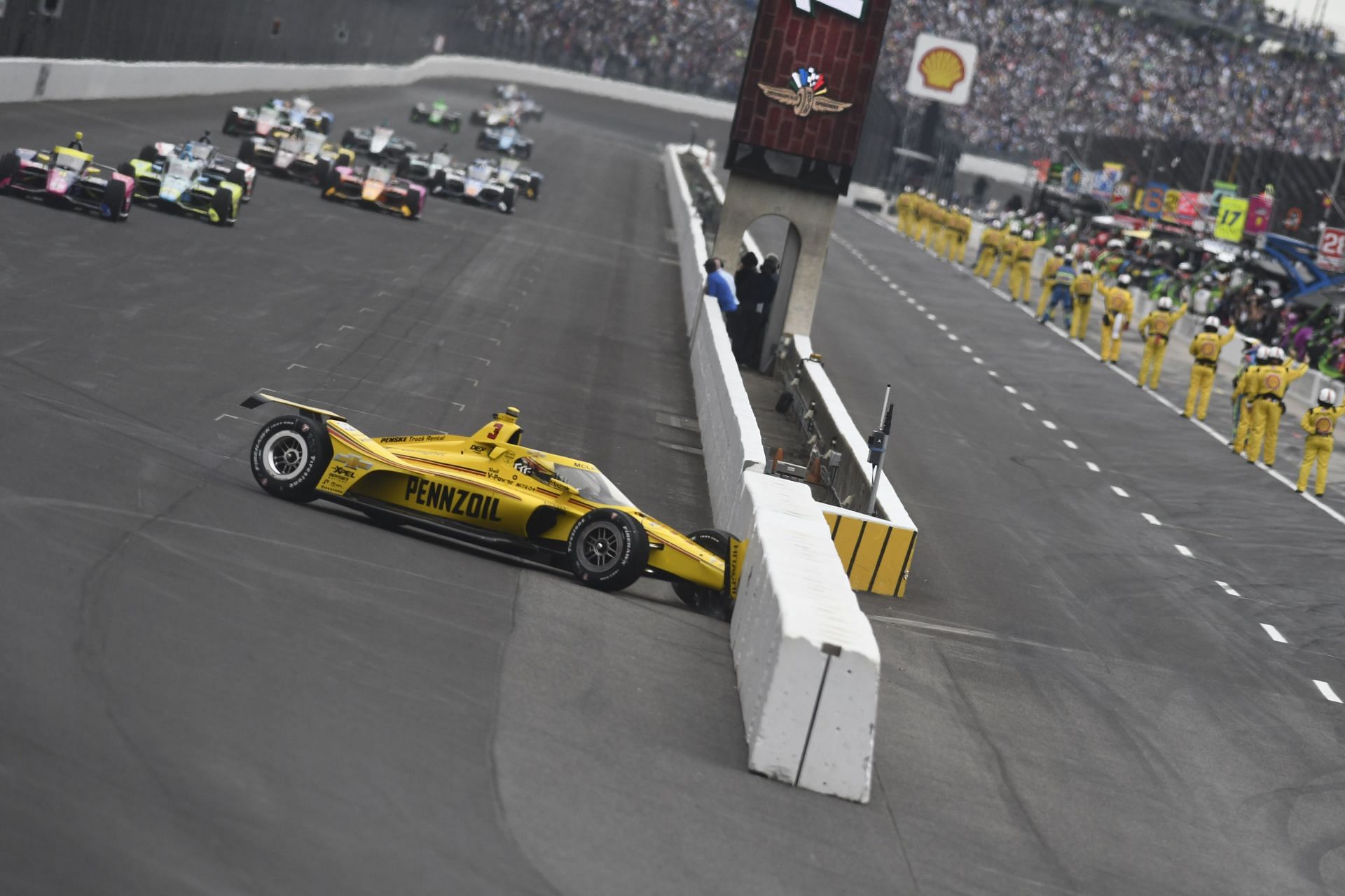 Scott McLaughlin at the INDYCAR 109th Running of The Indianapolis 500 - Source: Getty